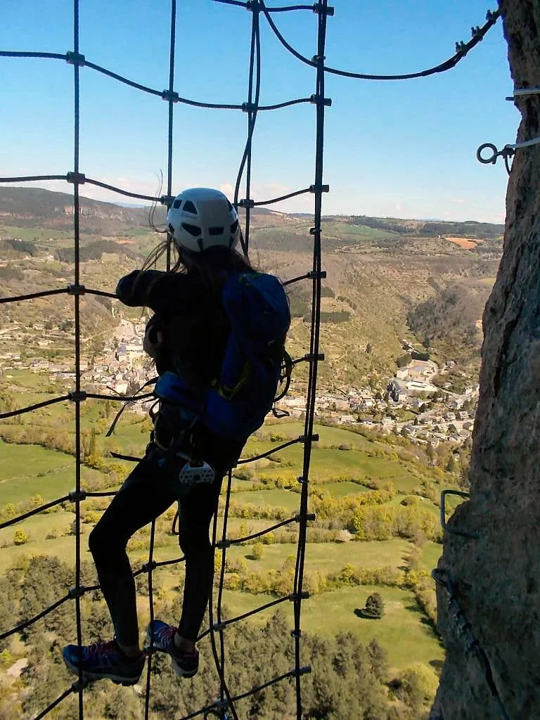 Via ferrata de La Canourgue, Lozère