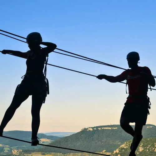 Via ferrata de Liaucous, Gorges du Tarn